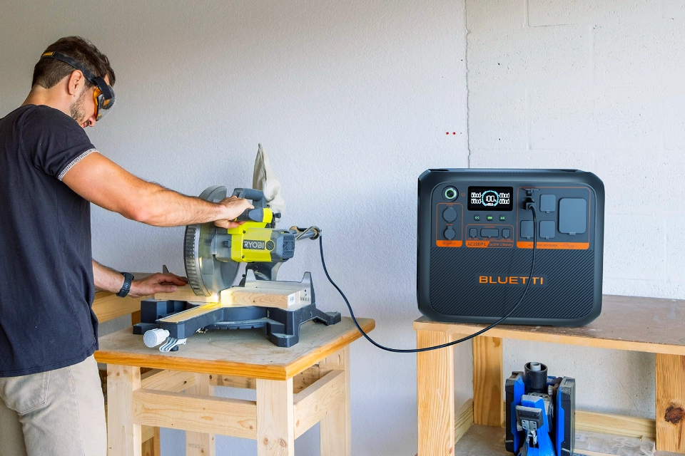 AC200PL zasilanie narzędzi do drewna