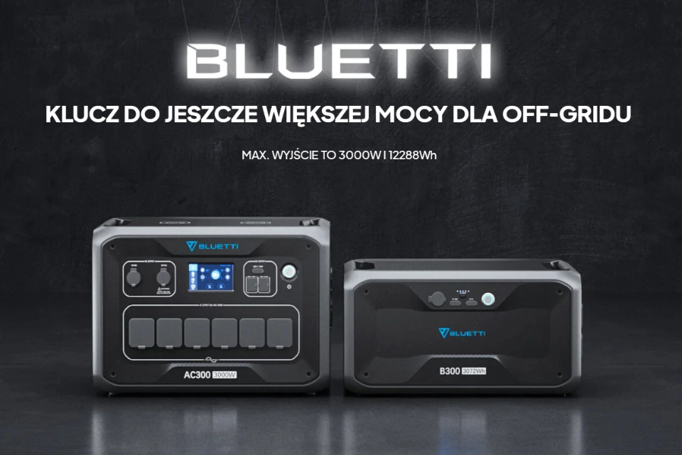BLUETTI AC300 3000W Off-Grid