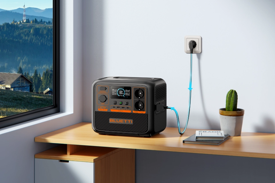 Magazyn energii do mieszkania ładowany z gniazdka AC