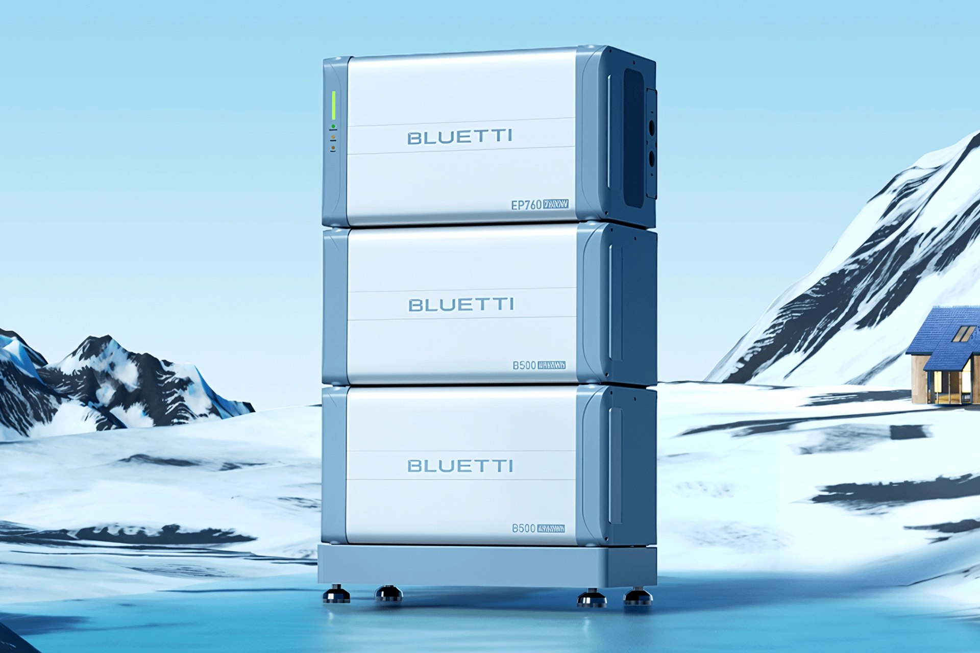 BLUETTI EB760 B500 odporność magazynu energii na zimno