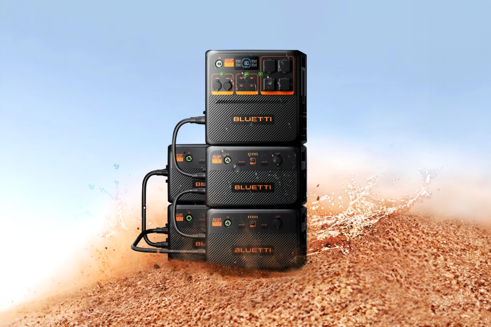 BLUETTI Premium klasa odporności IP65