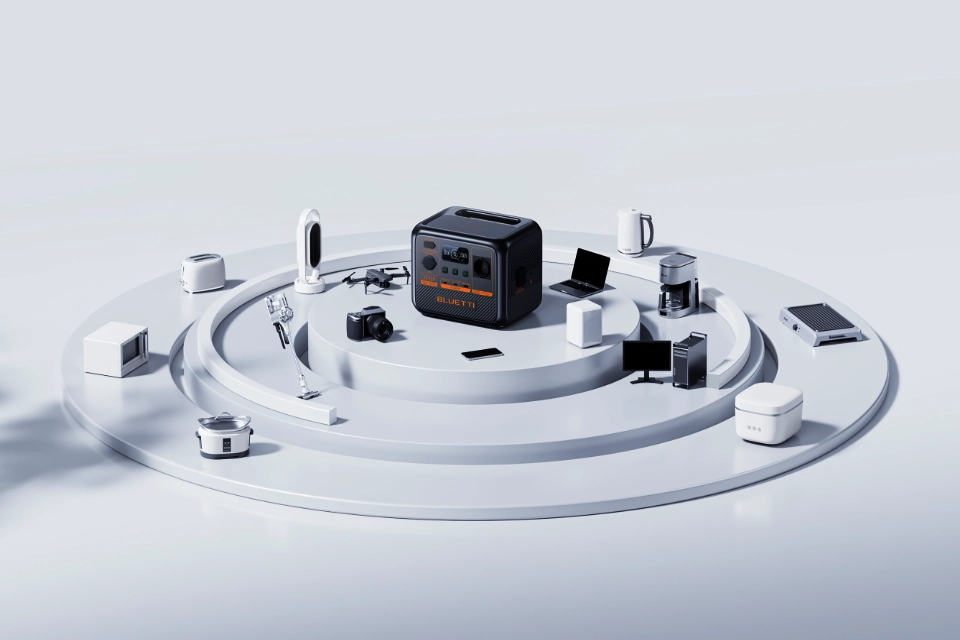 Zasilanie urządzeń elektrycznych z BLUETTI Premium