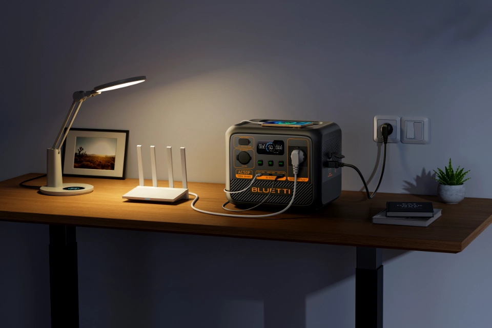 Magazyn energii do mieszkania zasilający router