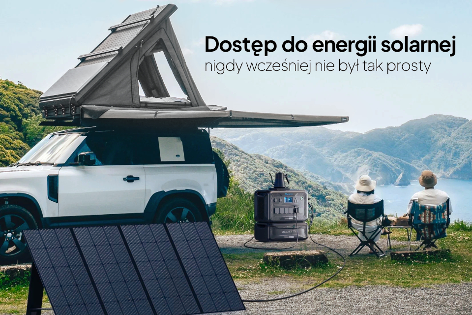 BLUETTI Dostęp do energii solarnej