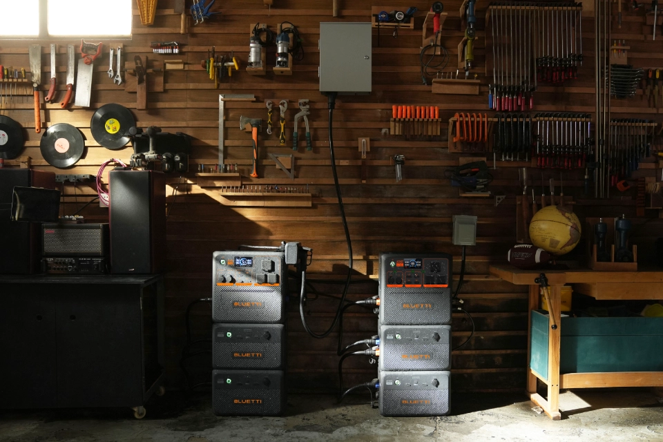 Stacje zasilania BLUETTI do warsztatu