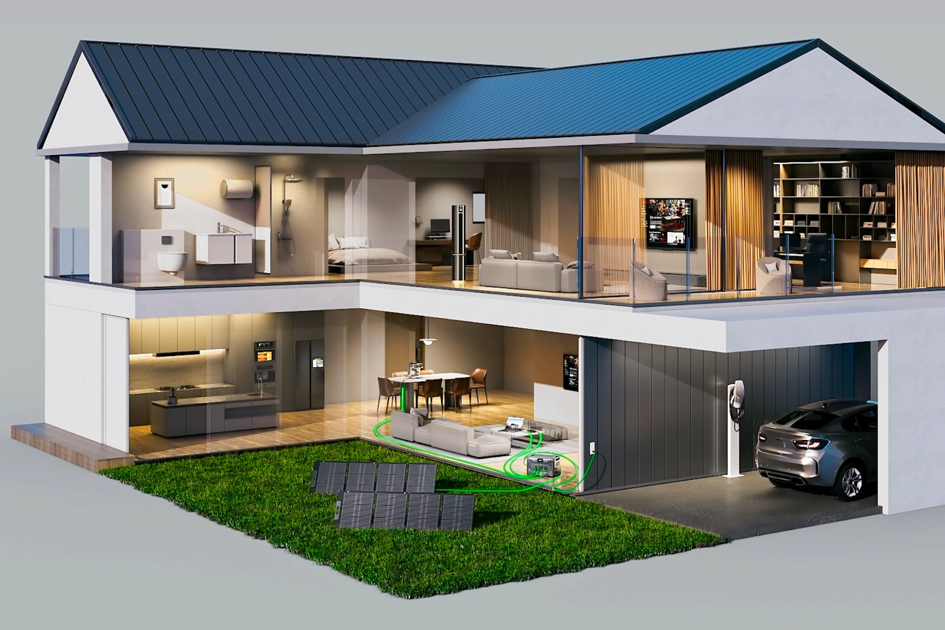 Gromadzenie energii z fotowoltaiki BLUETTI