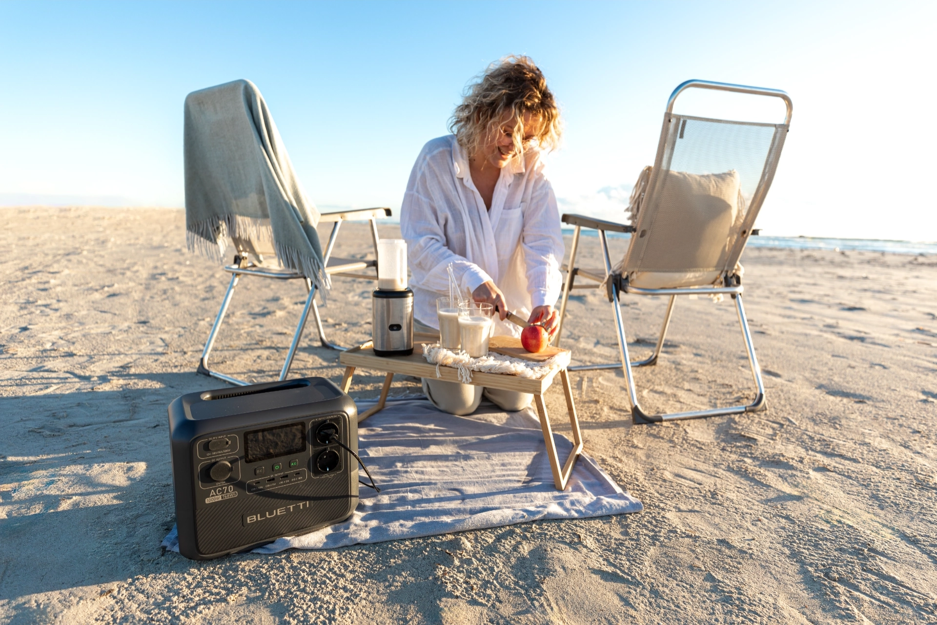 Moc wyjściowa BLUETTI AC70