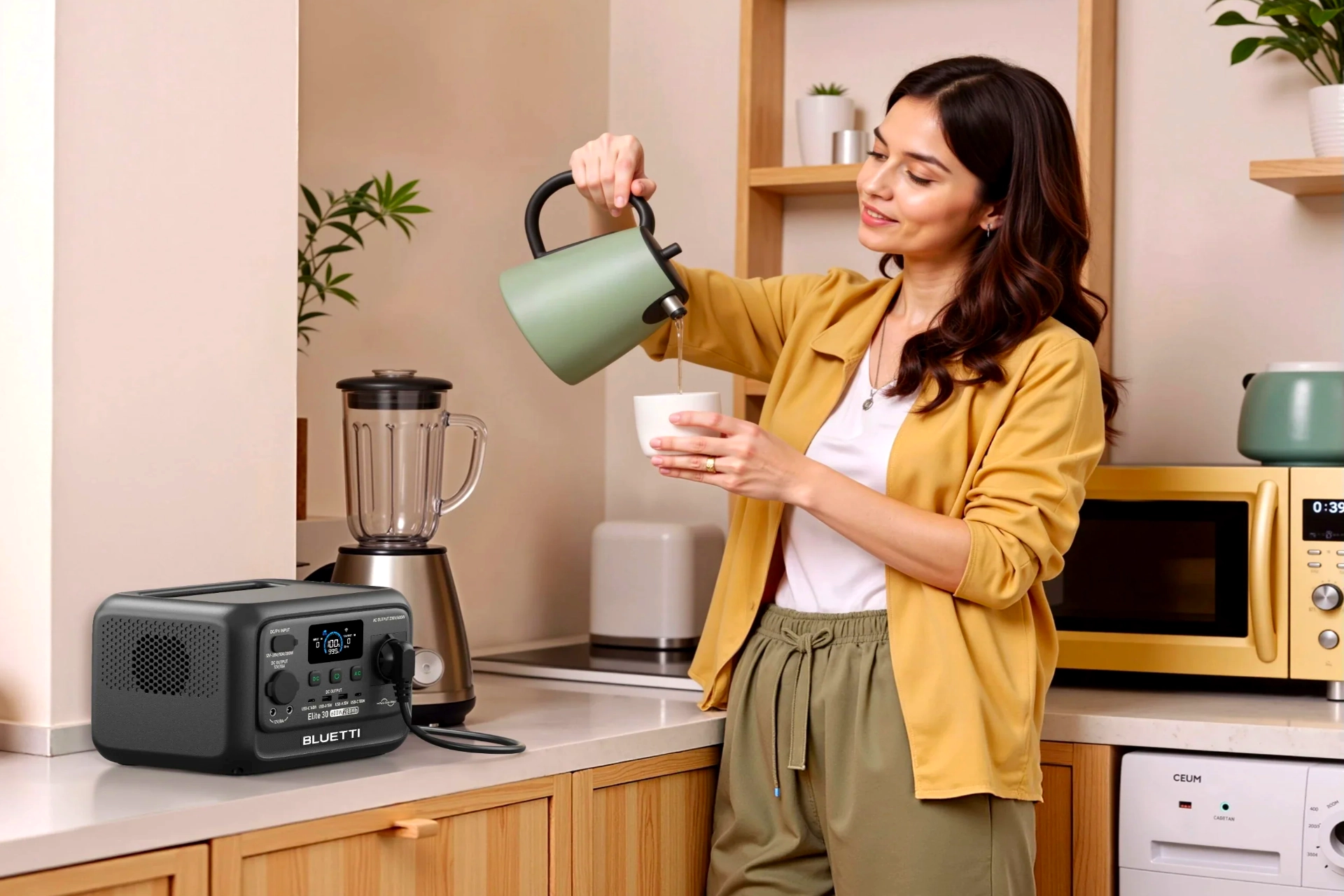 Moc wyjściowa BLUETTI Elite 30