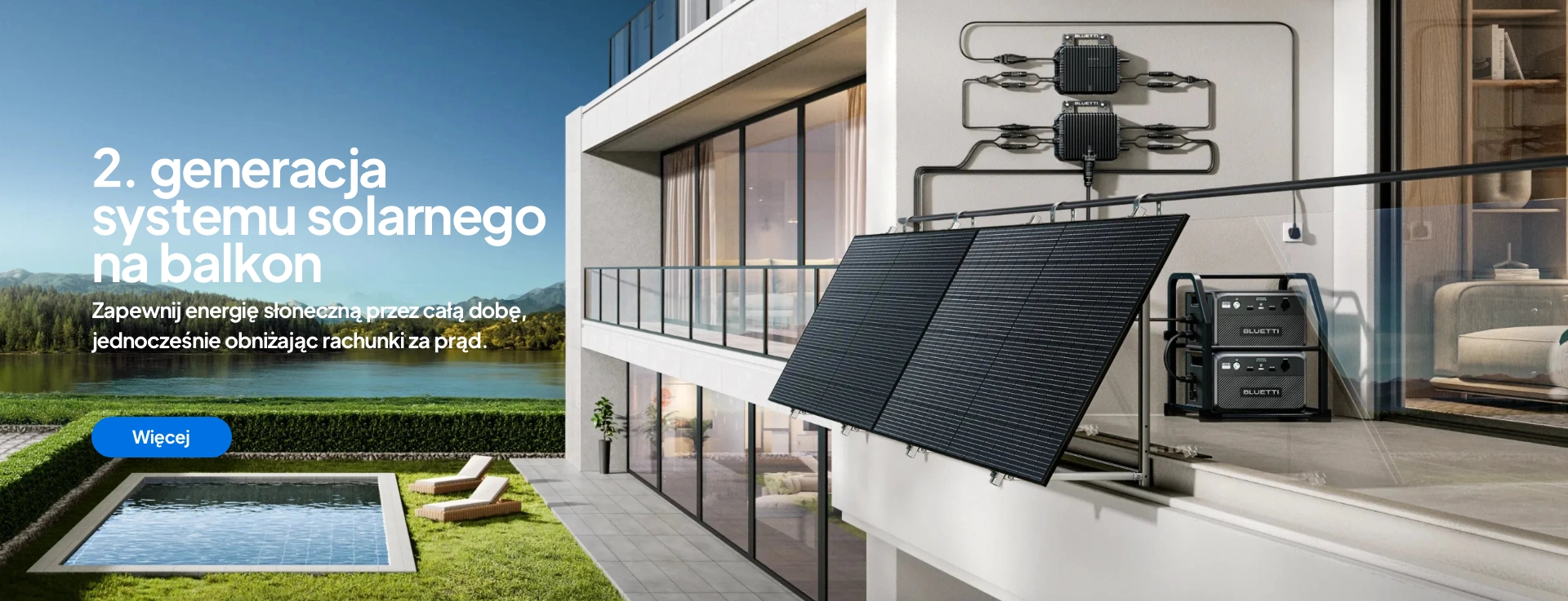 Bluetti System solarny na Balkon