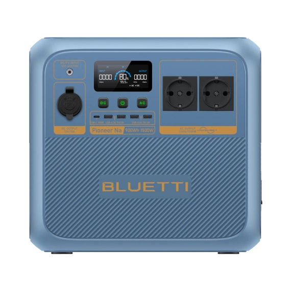 Stacja zasilania BLUETTI Pioneer Na | 1500 W, 900 Wh