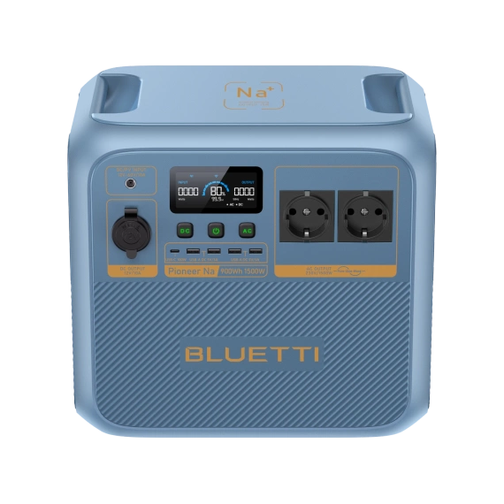Stacja zasilania BLUETTI Pioneer Na | 1500 W, 900 Wh