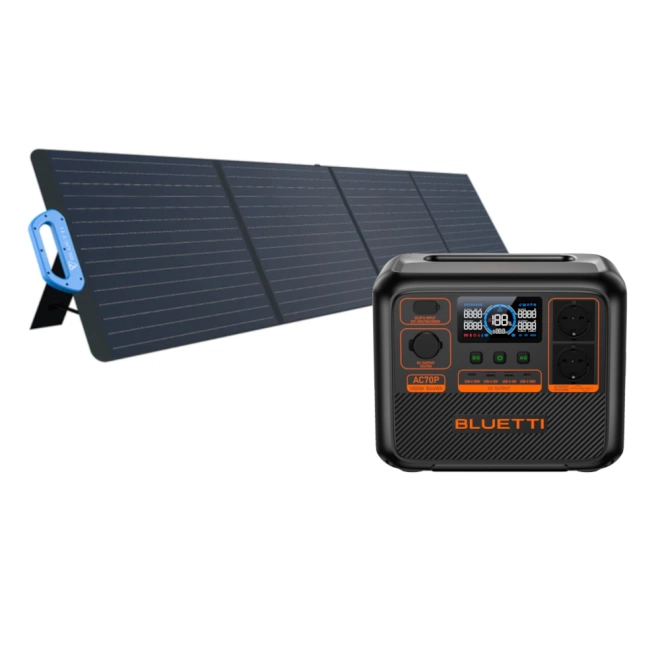 Zestaw solarny BLUETTI AC70P + PV200