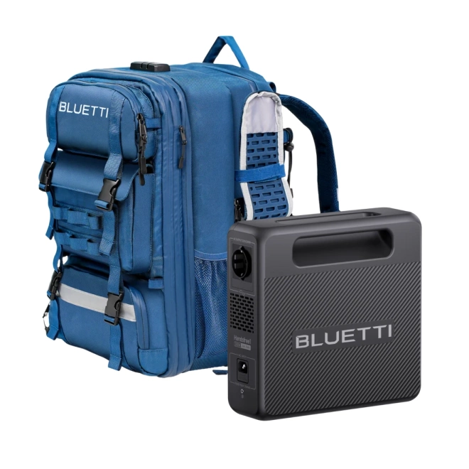BLUETTI Handsfree 2 Plecak outdoorowy z wbudowaną stacją zasilania | 512Wh 700W