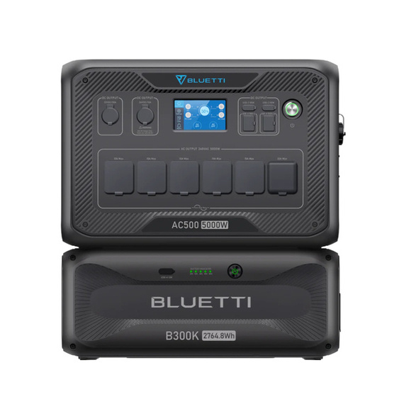 Magazyn energii BLUETTI AC500 + B300K | 5000W 2764,8Wh
