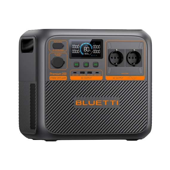 Magazyn energii BLUETTI Premium 200 V2 + Ładowarka samochodowa Charger1