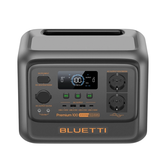 Stacja zasilania BLUETTI Premium 100 V2 | 2000W 1024Wh