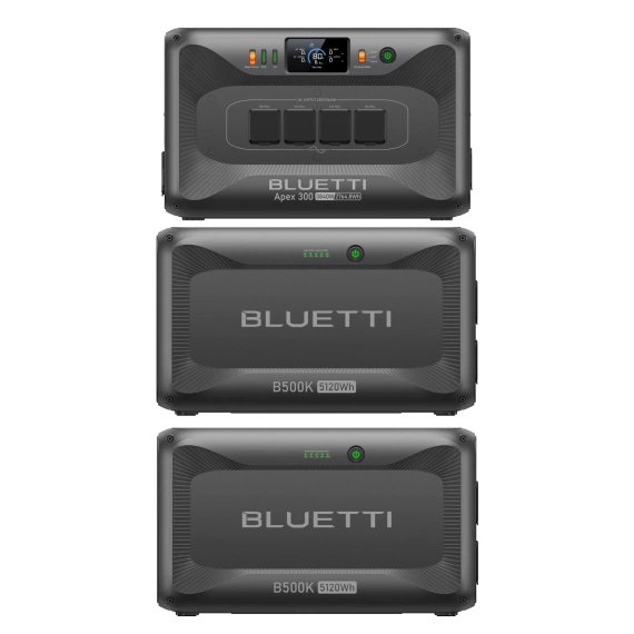 Magazyn energii BLUETTI Apex 300 + B500K (x2) | 3840W 13005Wh