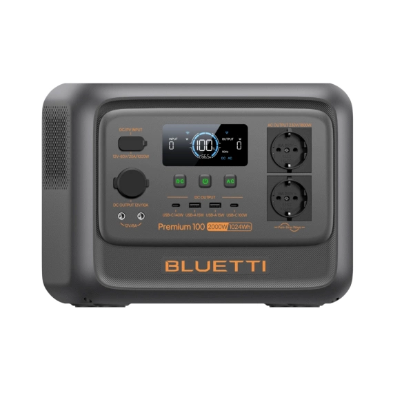 Stacja zasilania BLUETTI Premium 100 V2 | 2000W 1024Wh