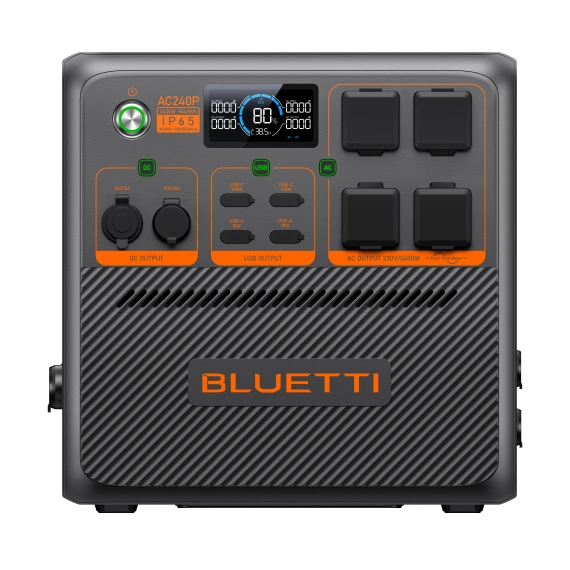 Magazyn energii BLUETTI AC240P + Ładowarka samochodowa Charger1