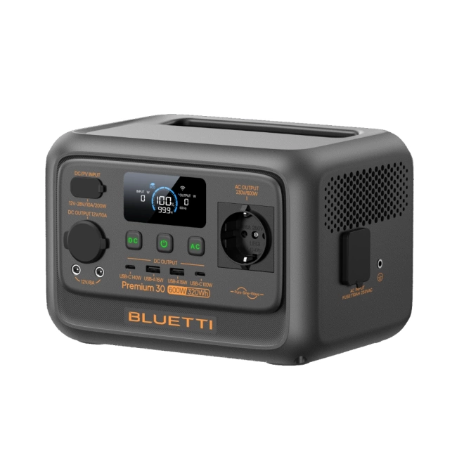 Stacja zasilania BLUETTI Premium 30 V2 | 600W 320Wh