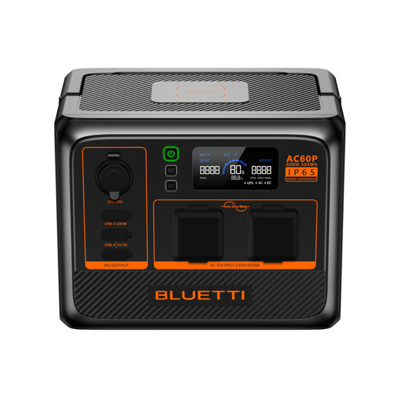 Stacja zasilania BLUETTI AC60P | 600W 504Wh