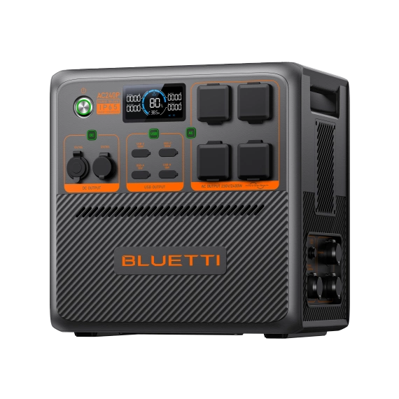 Magazyn energii BLUETTI AC240P + Ładowarka samochodowa Charger1
