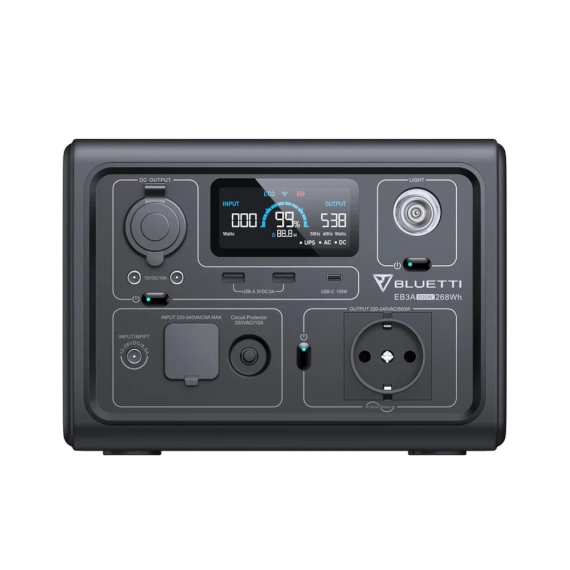 Stacja zasilania BLUETTI EB3A | 600W 268Wh 