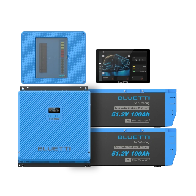 System zasilania do kampera BLUETTI RV5 + B4810 (x2) + Epanel + Epad