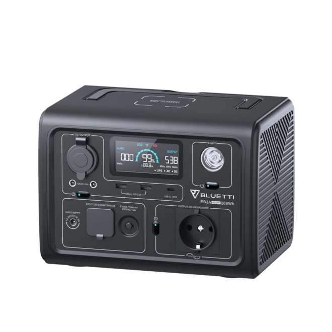 Stacja zasilania BLUETTI EB3A | 600W 268Wh 