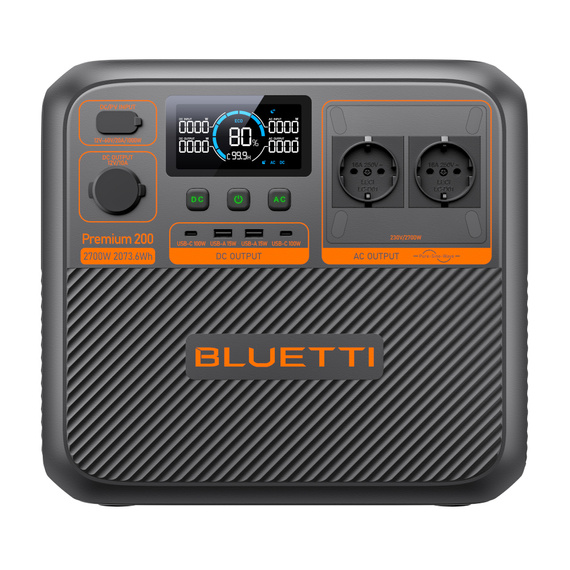 Stacja zasilania BLUETTI 200 Premium V2 | 2700W 2074Wh 