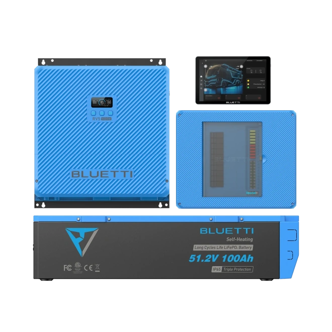 System zasilania do kampera BLUETTI RV5 + B4810 + Epanel + Epad