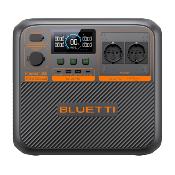 Magazyn energii BLUETTI Premium 200 V2 + Ładowarka samochodowa Charger1