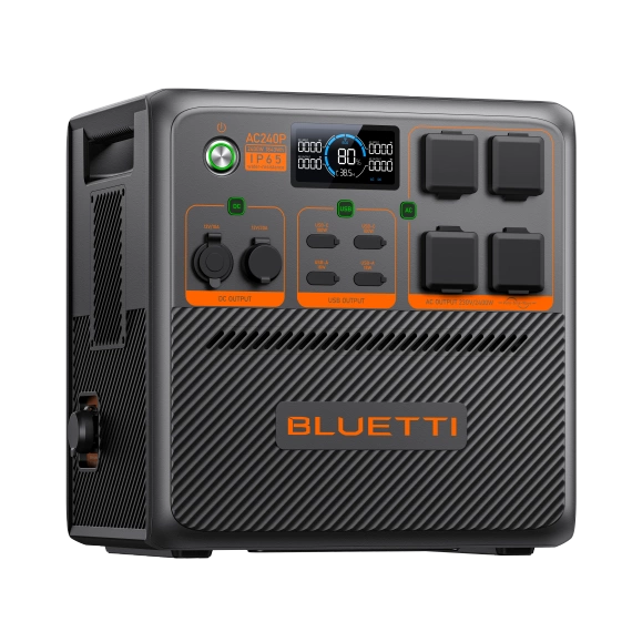 Magazyn energii BLUETTI AC240P + Ładowarka samochodowa Charger1