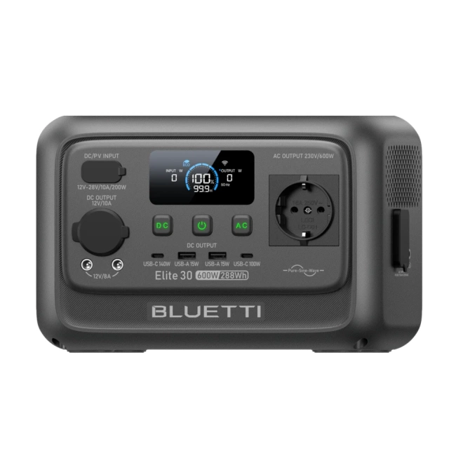 Stacja zasilania BLUETTI ELITE 30 V2 | 600W 288Wh