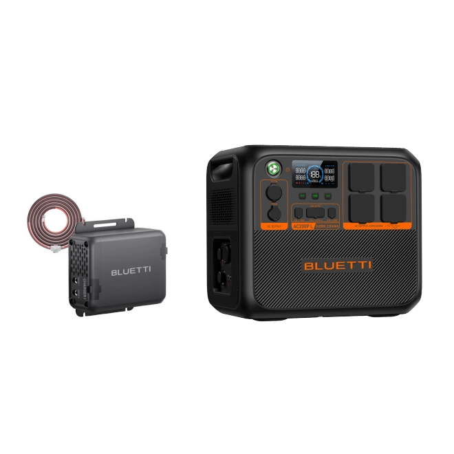 Magazyn energii BLUETTI AC200PL + Ładowarka samochodowa Charger1