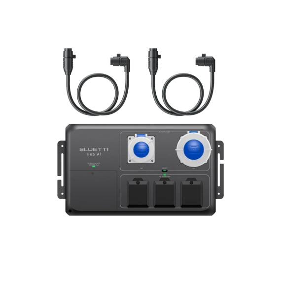 Magazyn energii BLUETTI Apex 300 (x2) + Hub A1 (2 kable)