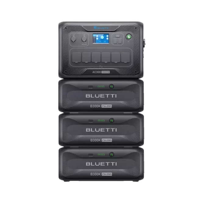 Magazyn energii BLUETTI AC300 + B300K (x3) | 3000W 8294,4Wh